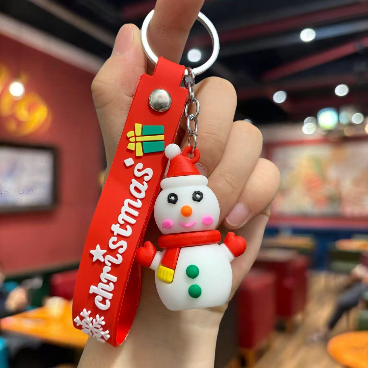 New arrival beautiful Christmas keychain