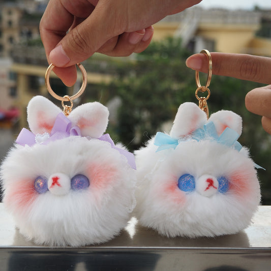 New arrival beautiful cute  rabbit  keychain