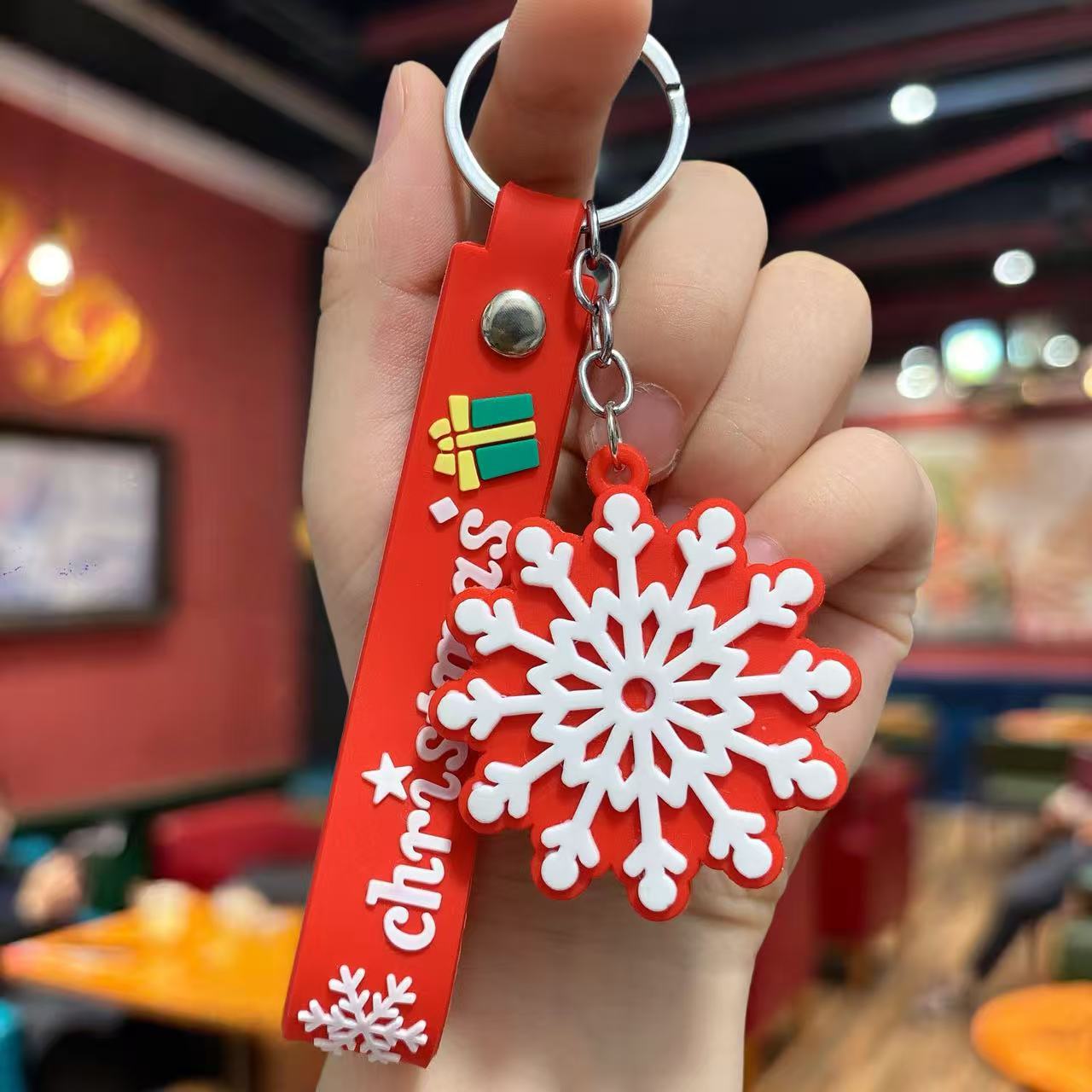 New arrival beautiful Christmas keychain