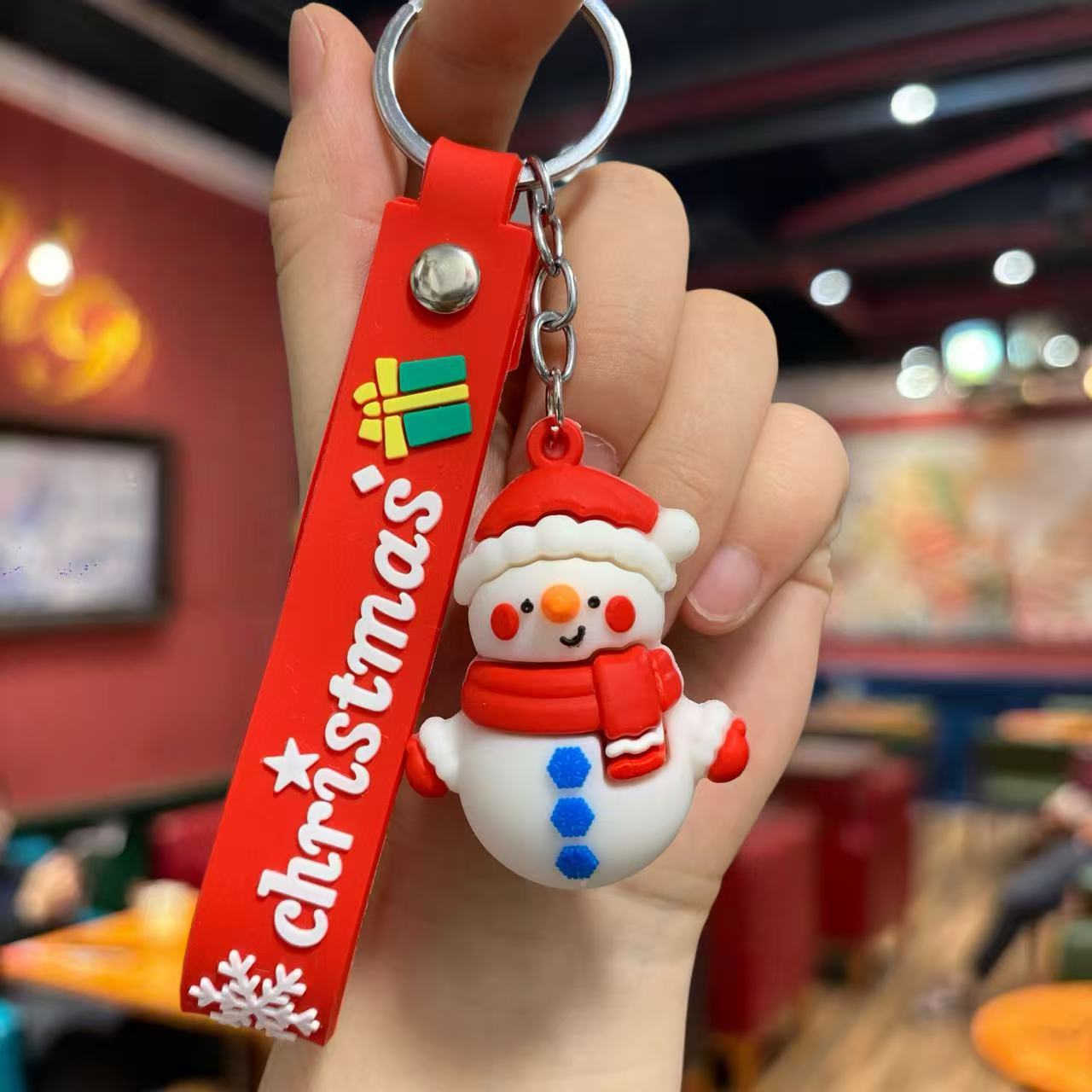 New arrival beautiful Christmas keychain