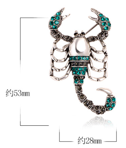 New arrival beautiful brooch-scorpion