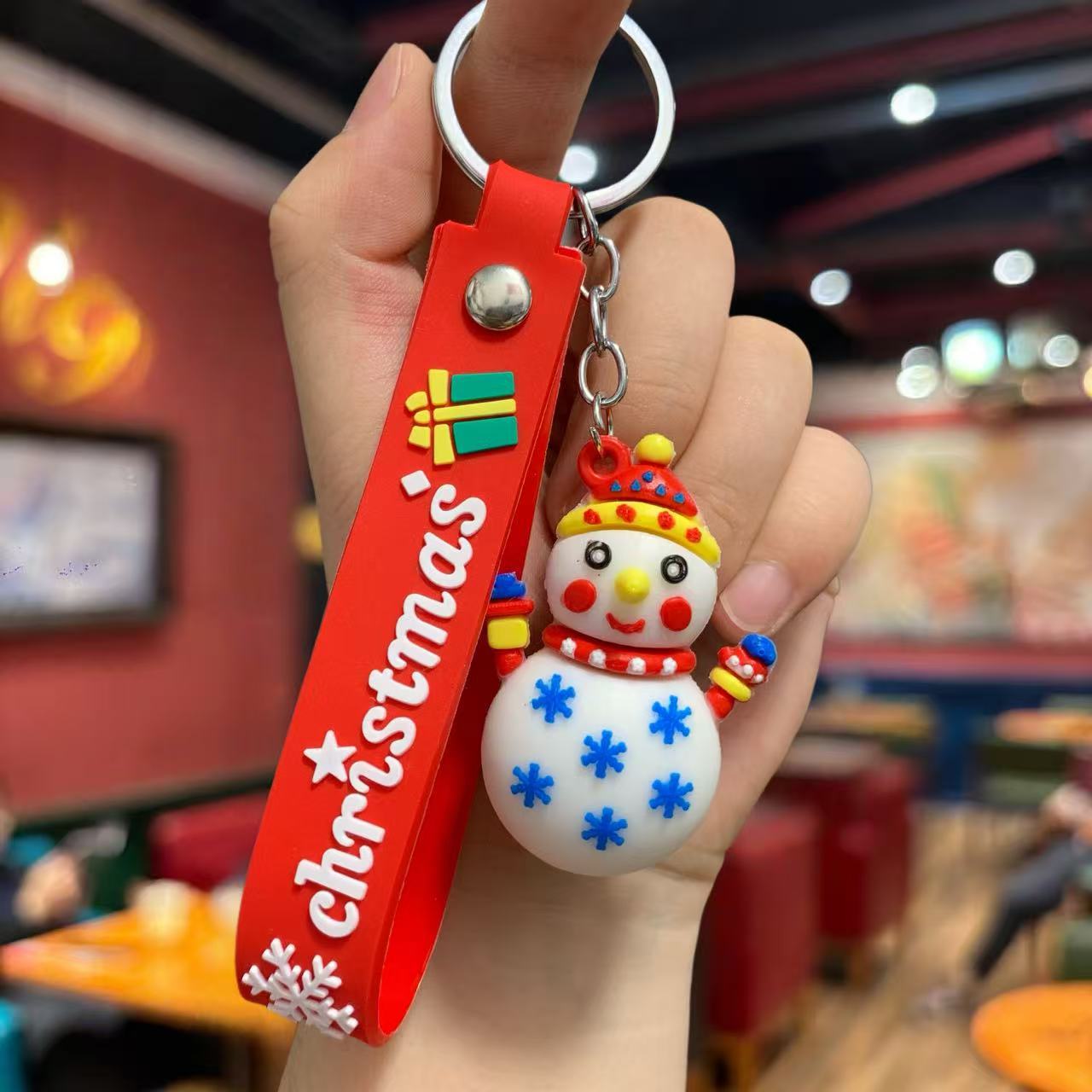 New arrival beautiful Christmas keychain