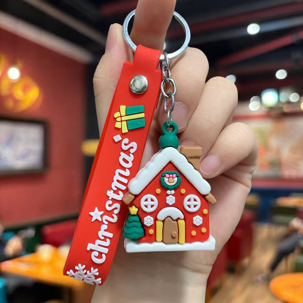 New arrival beautiful Christmas keychain