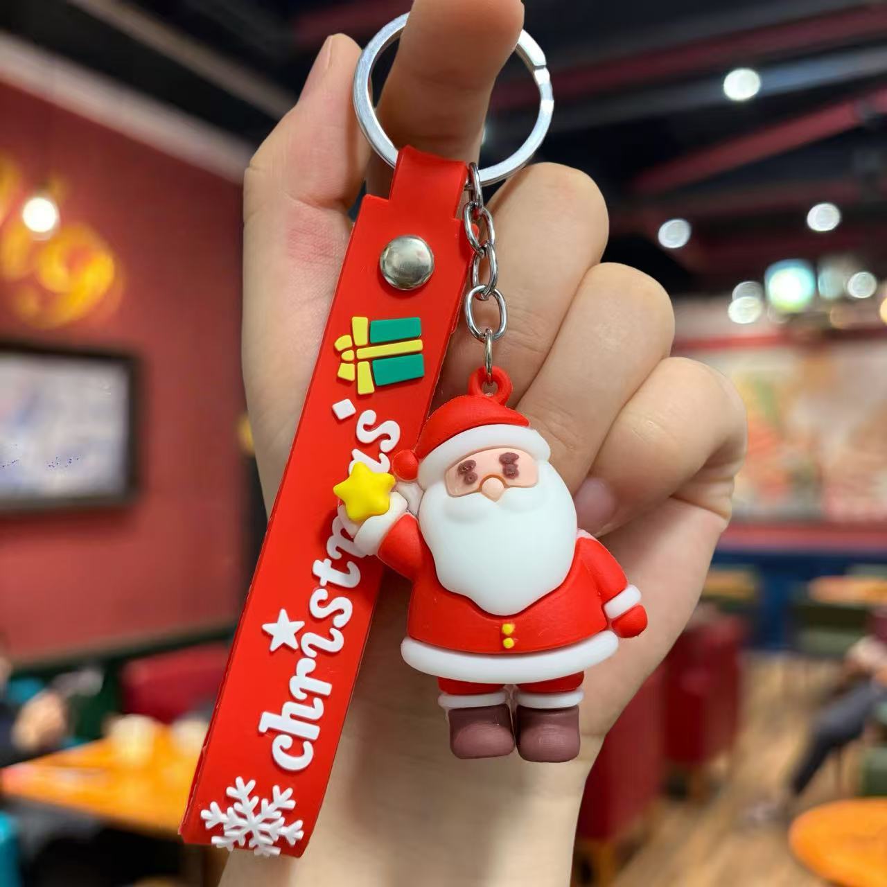 New arrival beautiful Christmas keychain