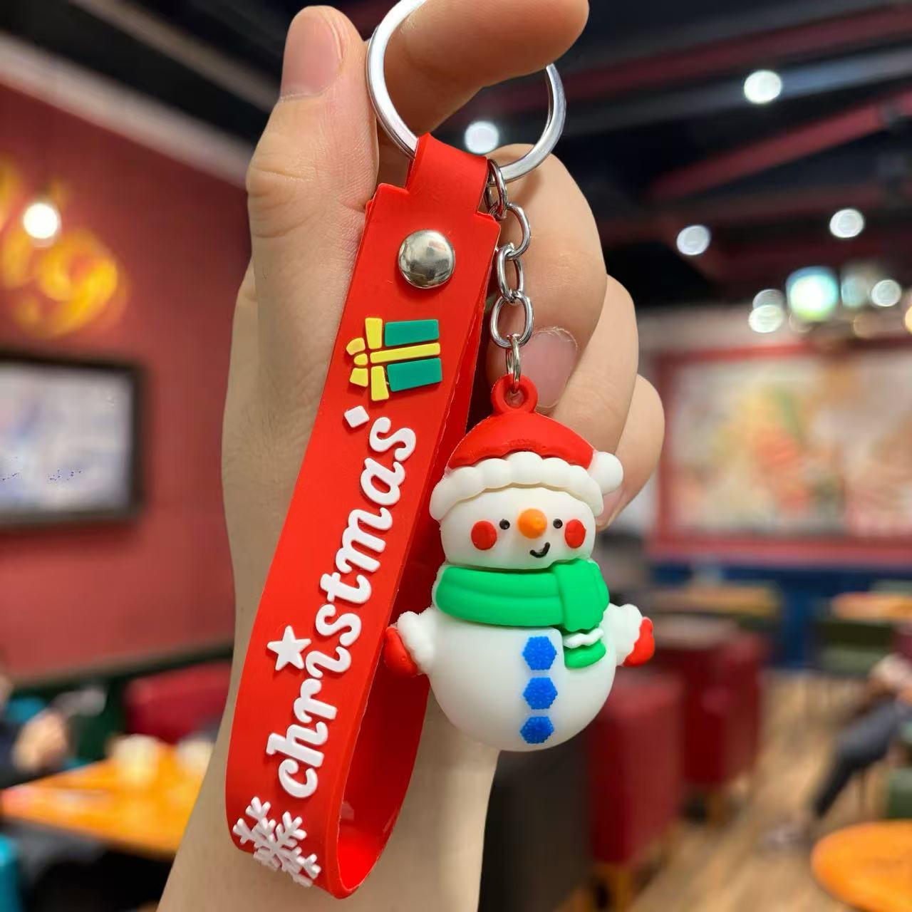 New arrival beautiful Christmas keychain