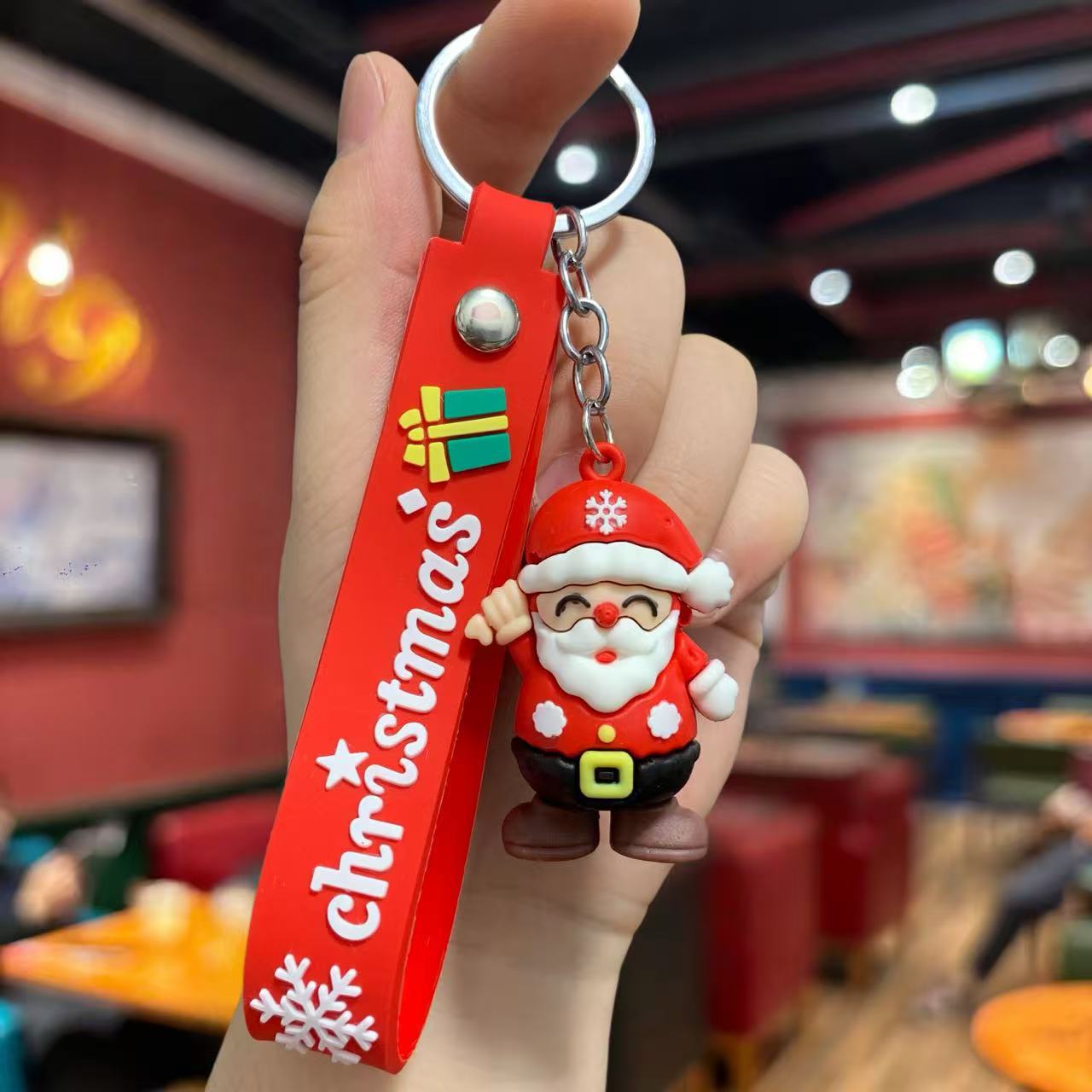 New arrival beautiful Christmas keychain