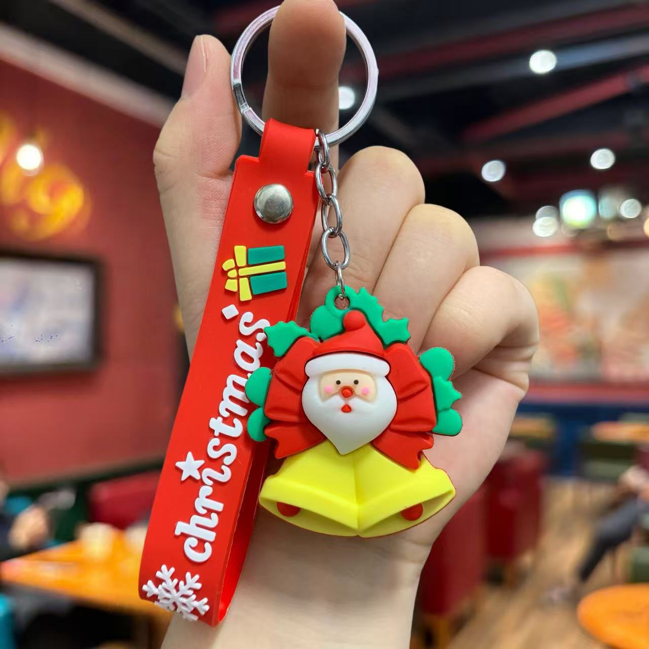 New arrival beautiful Christmas keychain