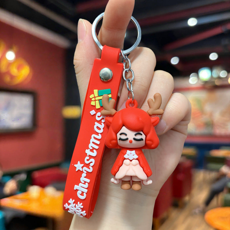New arrival beautiful Christmas keychain