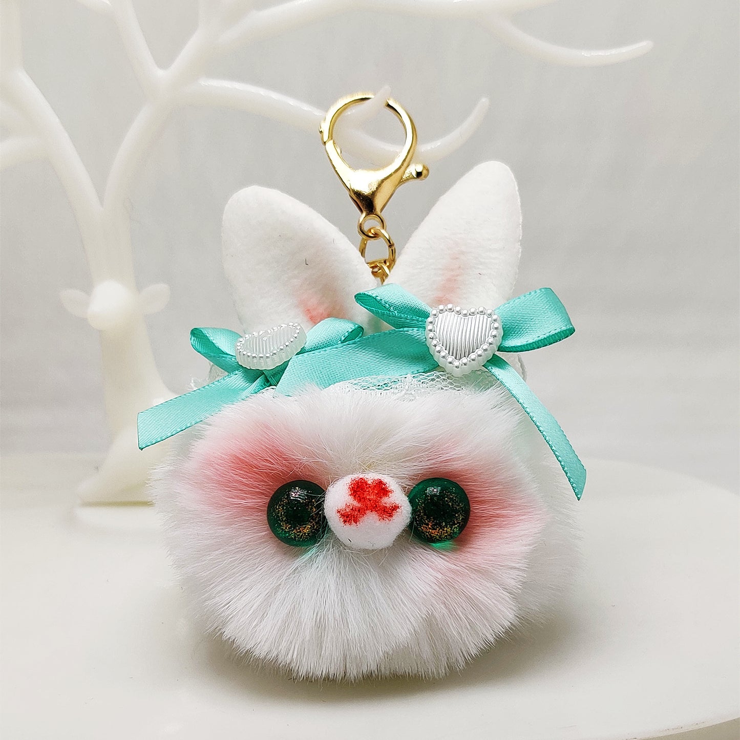 New arrival beautiful cute  rabbit  keychain
