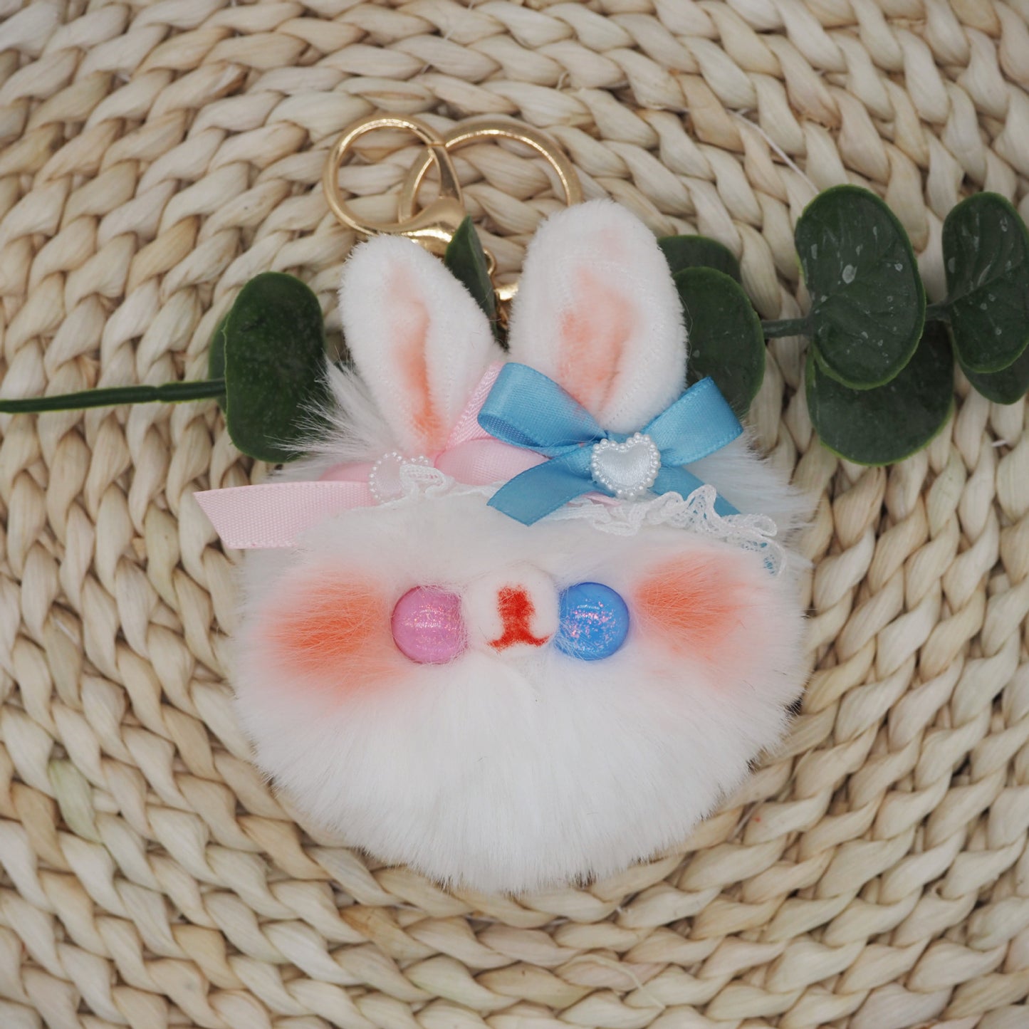 New arrival beautiful cute  rabbit  keychain