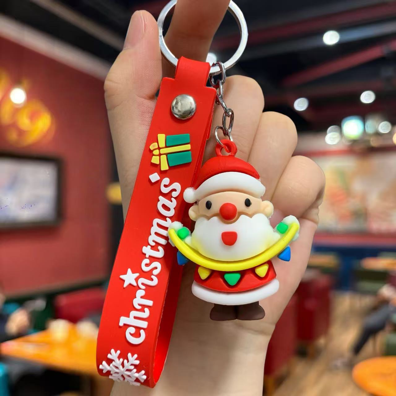 New arrival beautiful Christmas keychain