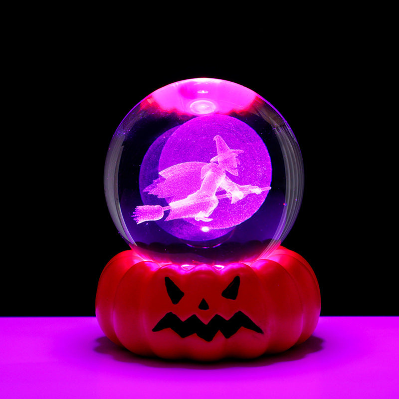 New arrival 3D Crystal Night Light