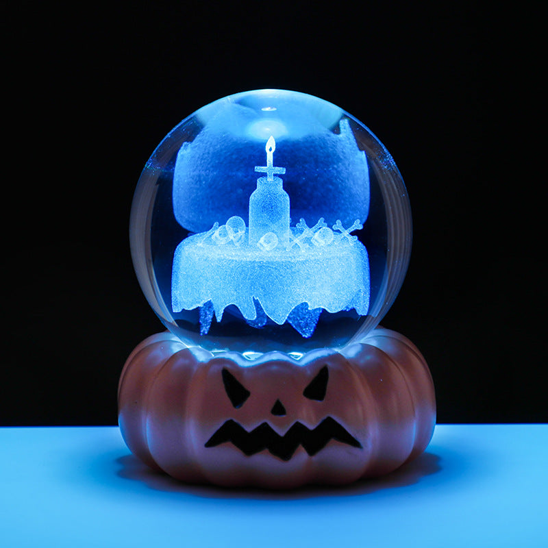 New arrival 3D Crystal Night Light